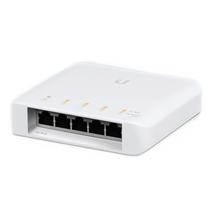 Ubiquiti | USW-Flex | UniFi Indoor/Outdoor 5 Port Gigabit Switch With PoE Support