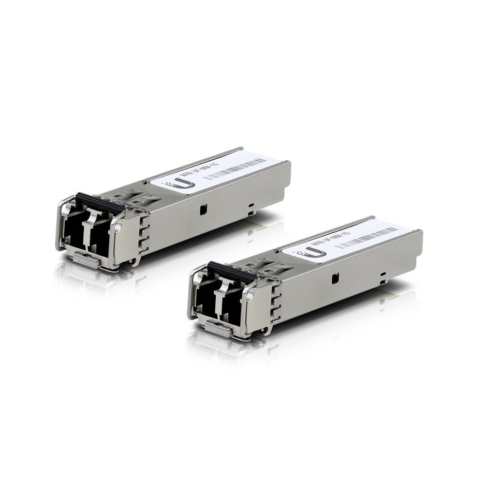 Ubiquiti | Uacc-Om-Mm-1G-D-2 | Multi Mode Fibre SFP Module | 2 Pack