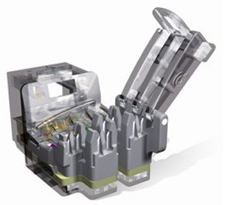 Leviton - Cat6 Plus Snap In Jack Unshielded - Tool Free