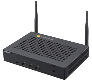 Asus CF40 Fanless Chromebox - Celeron N4500, 8GB, 64GB Emmc, 5xUSB-A, 1xUSB-C, 2Xhdmi 4K, ChromeOS, 3YR Oss - Not Compatible With Google Meets