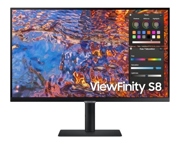 Samsung 27" (16:9) Uhd Ips Monitor, DP, Hdmi, HDR400, Usb-C, Usb(3),Lan, H/Adj, Vesa, 3YR