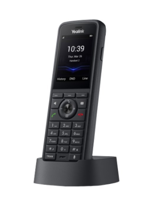 Yealink W59R-P Rugged Dect Handset Only, Ip67, Bluetooth 5.2,Dual-Mic Noise Cancellation,21 HRS Talk Time,320 HRS Standby, Compatible W80/W90 Multi