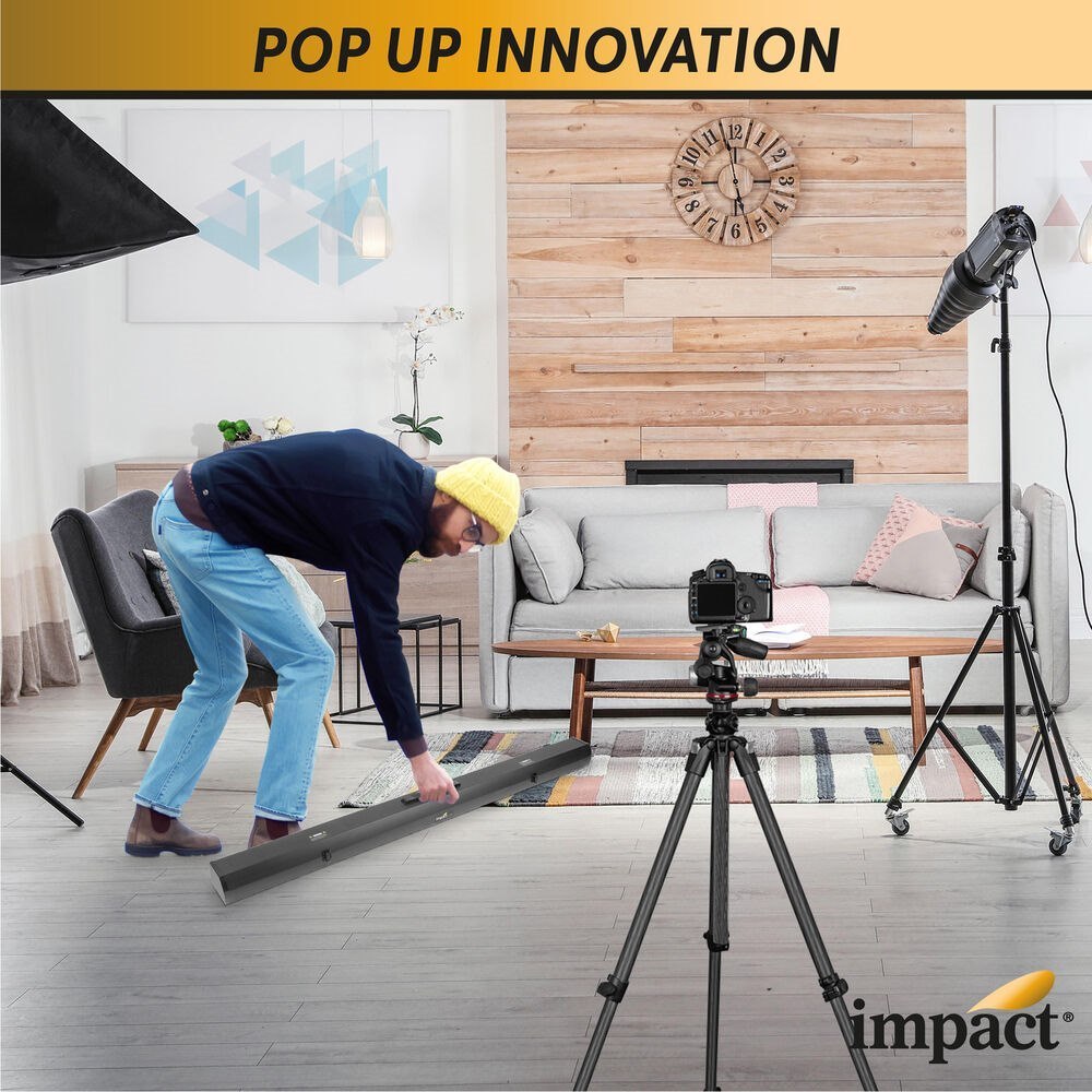 Impact Pro Rapid Portable Background (White, 5 x 7')