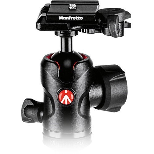 Manfrotto Befree Advanced Travel Aluminum Tripod with 494 Ball Head (Lever Locks, Black)