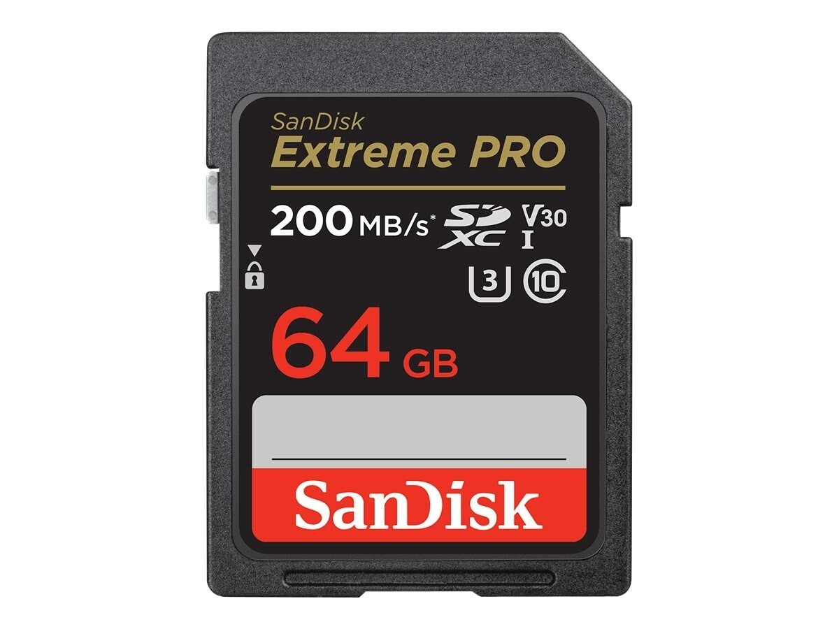 SanDisk 64GB Extreme Pro SD 200/90MB/S