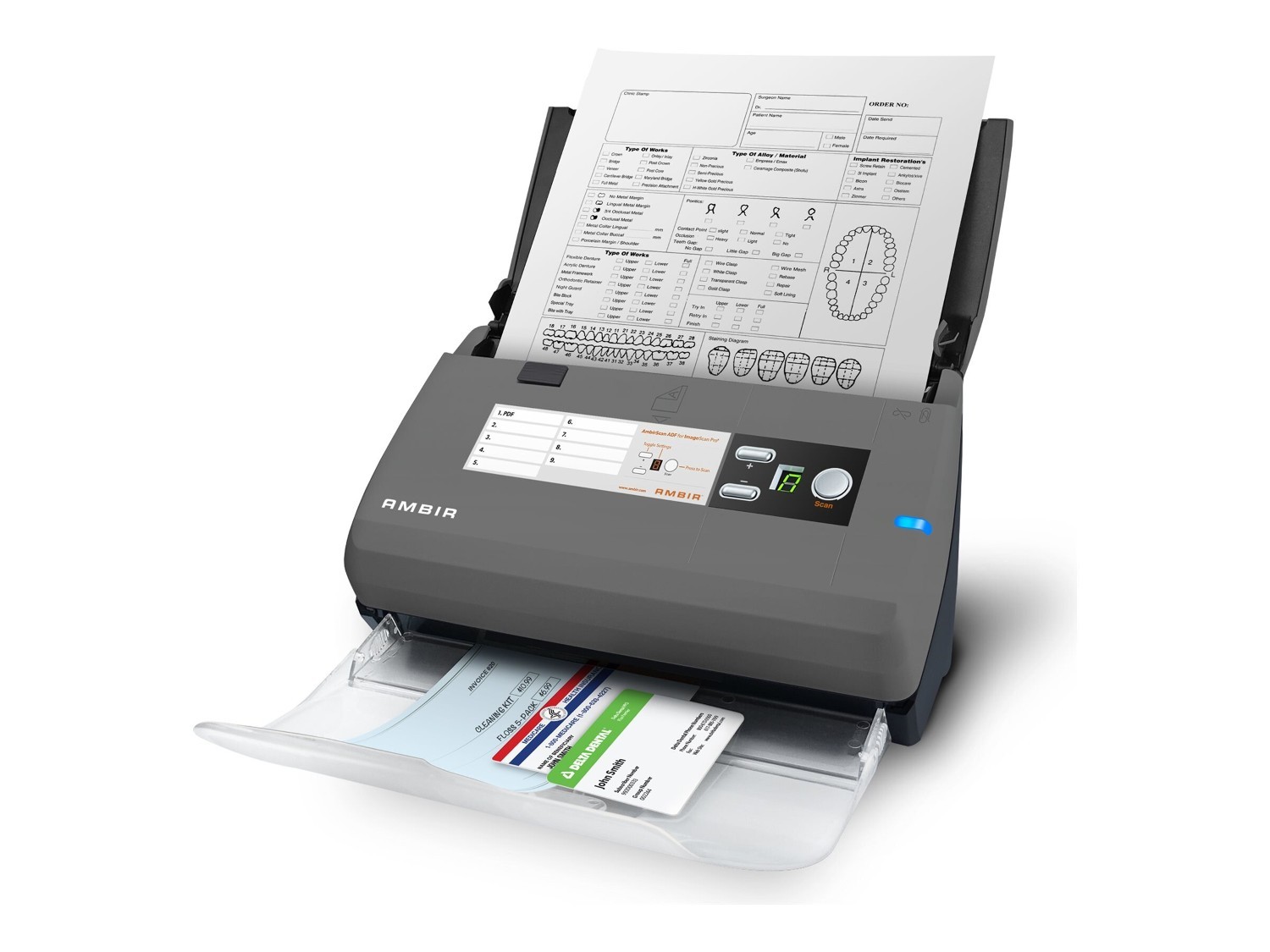 Ambir Technology Ds820ix-As Duplex Adf Athena