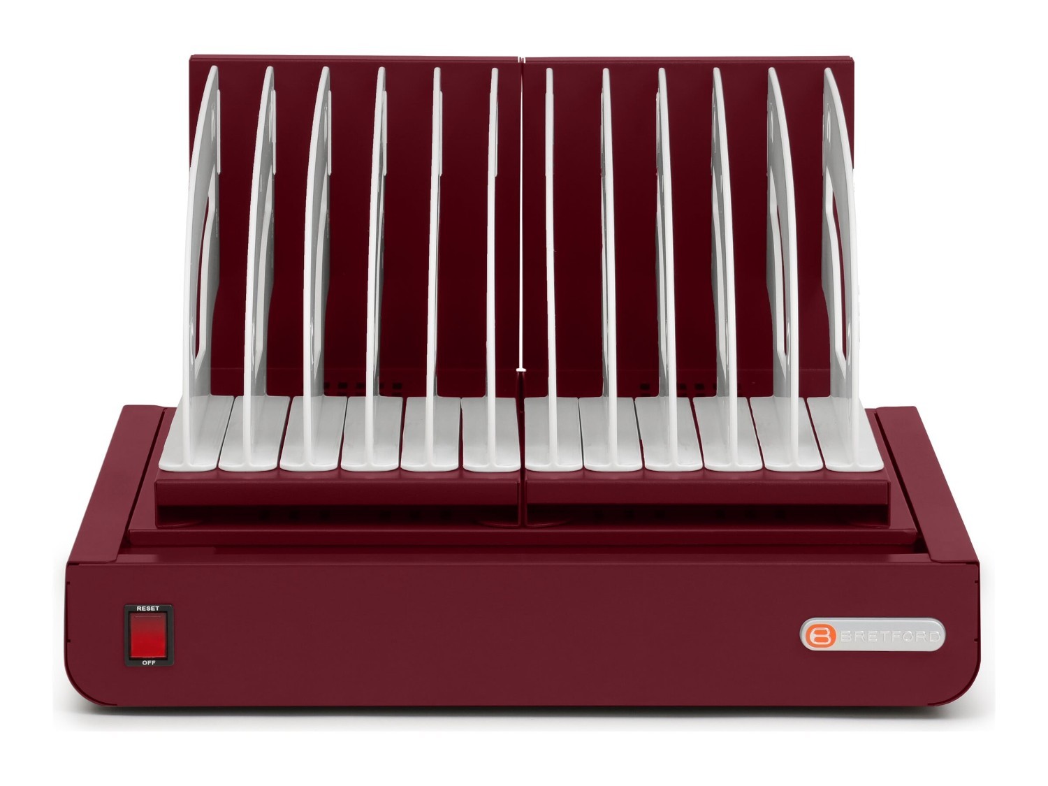 Bretford Cube Micro Tray Maroon Paint