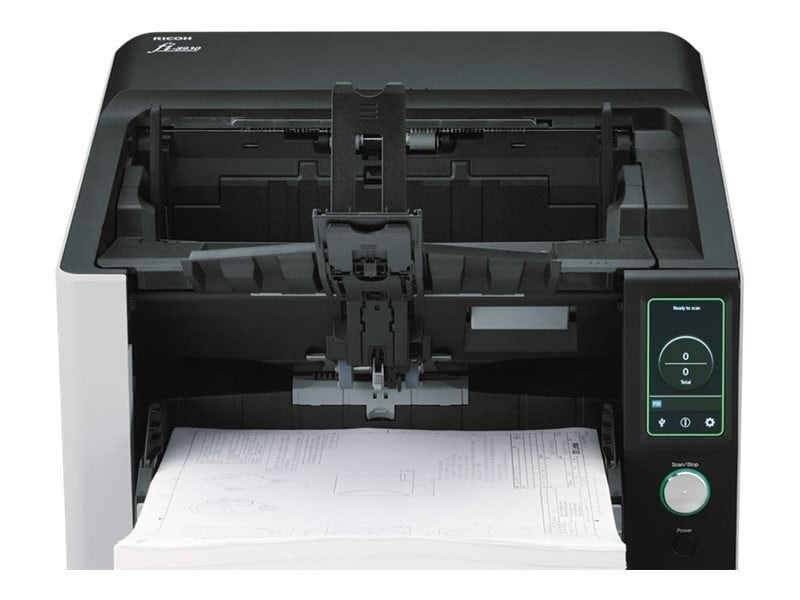 Ricoh ImageScanner fi-8930 ADF/Manual Feed Scanner - 600 dpi Optical - Black, Light Gray