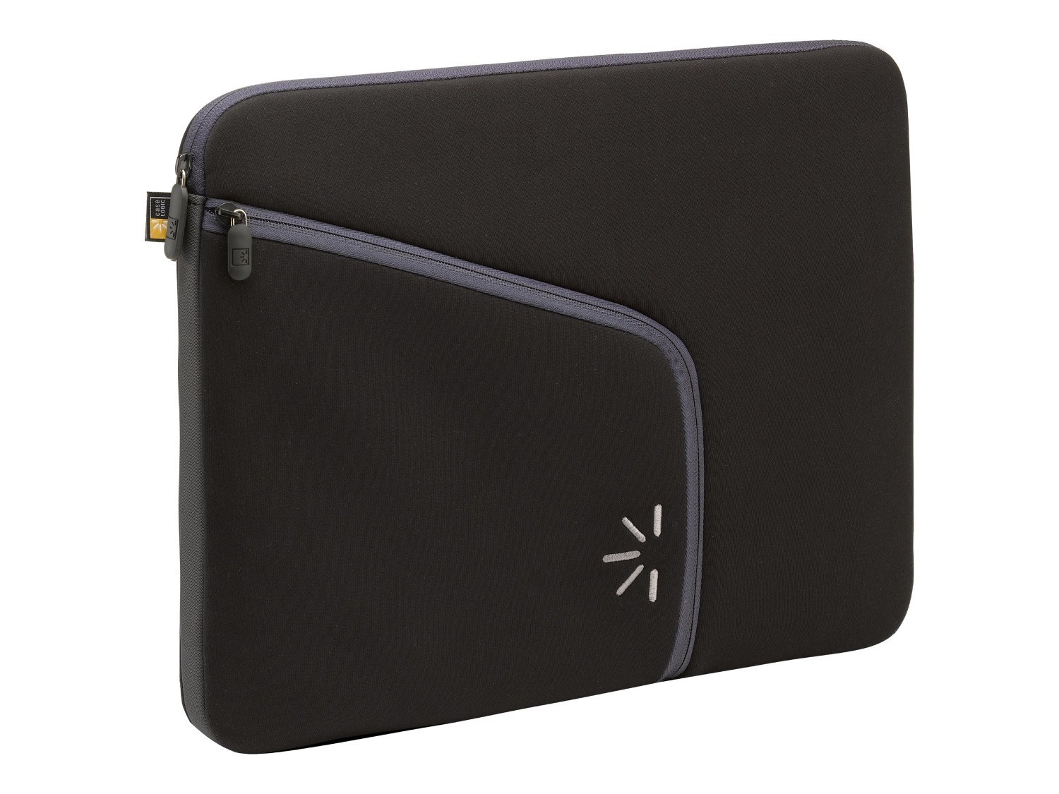 Case Logic PLS-15 Carrying Case (Sleeve) for 16" Notebook, Battery, USB Drive, Accessories - Black