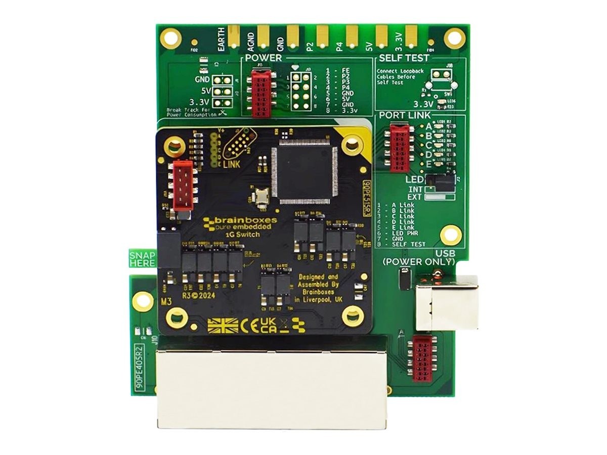 Brainboxes Pe 5 Port Gbe Switchevaluation