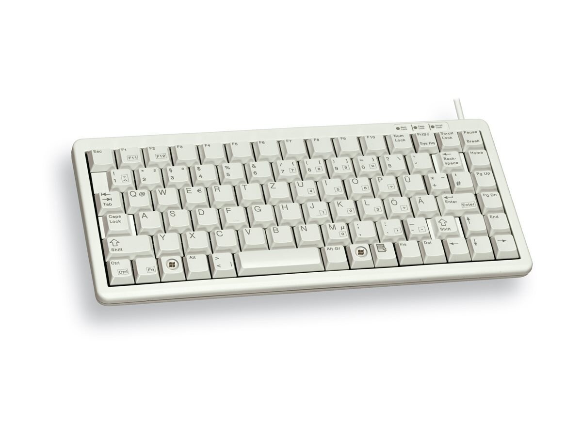 Cherry 86-Key Usb, PS/2 Keyboard, Grey