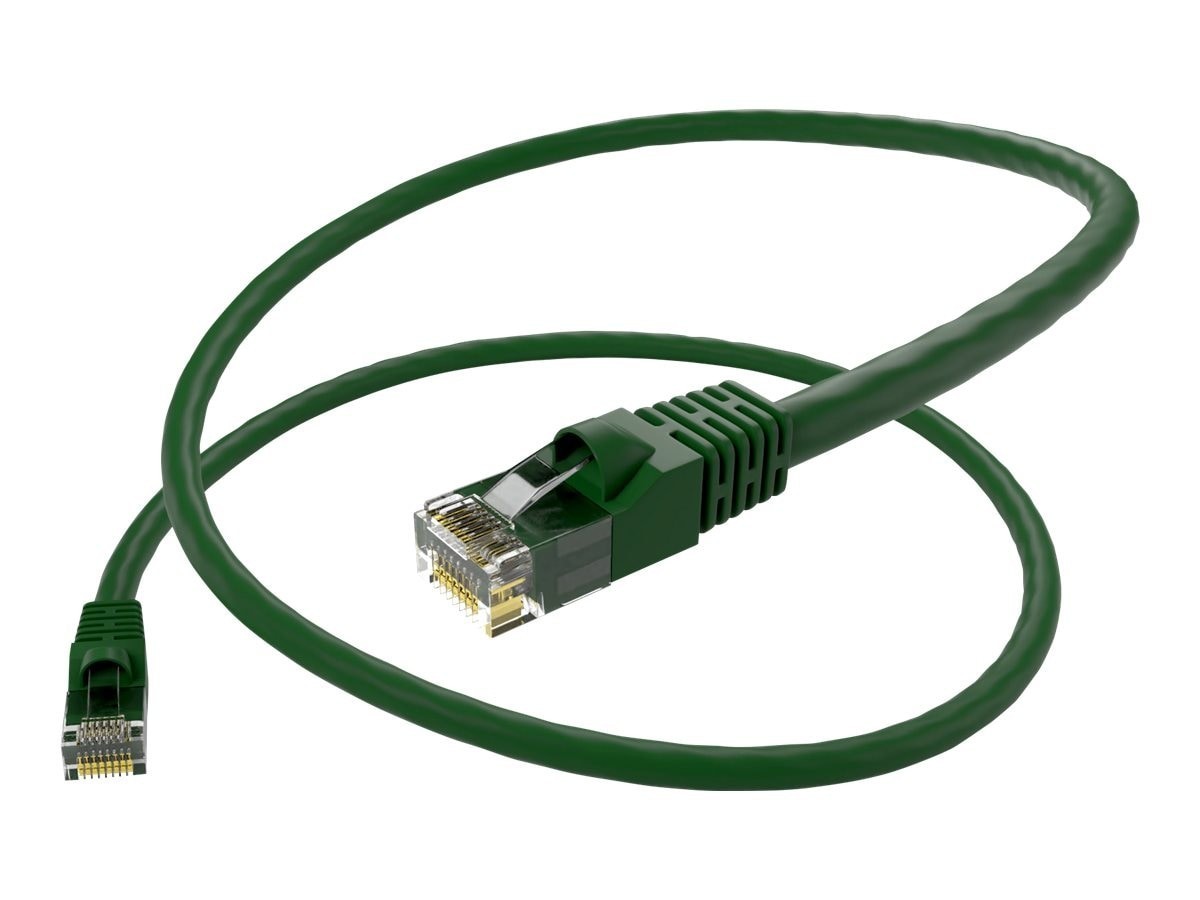 Unc Group Unc Cat6 Snagless Patch Cable, Green, 7FT