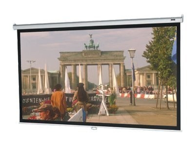 Da-Lite Model B Manual Projection Screen, HC Matte White, 4:3, 100"