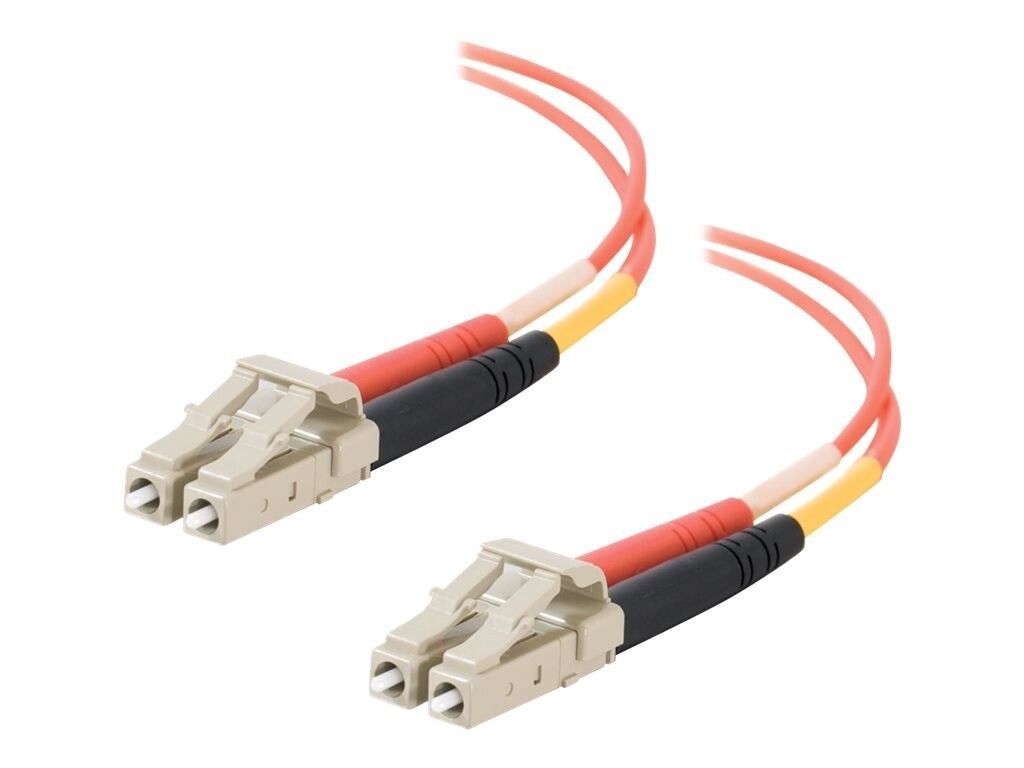 Cables To Go C2G Usa Fiber Patch Cable, LC-LC, 62.5/125, Duplex, Multimode, 7M Usa Made