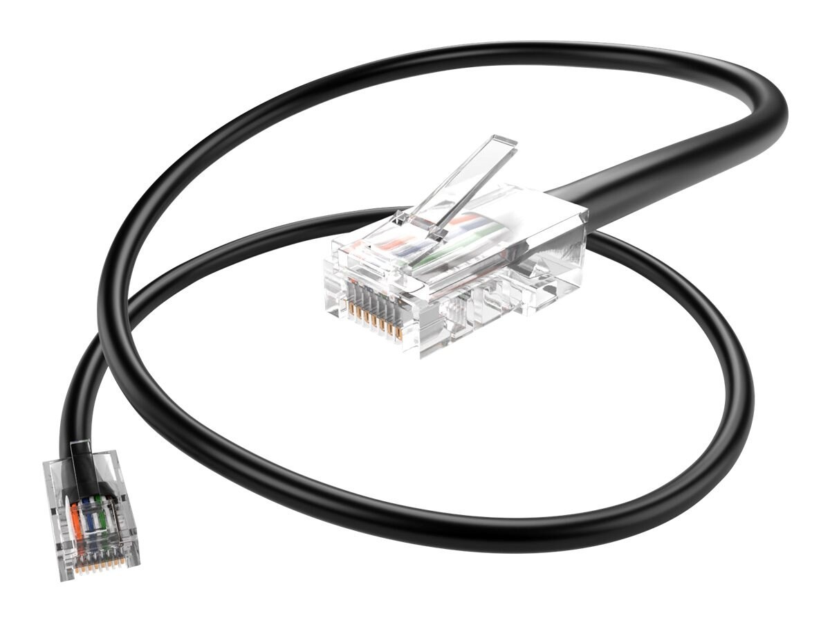 Unc Group Unc Cat6 Snagless Patch Cable, Black, 6FT
