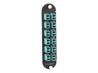 Corning 3-Port Patch Panel, LC Duplex, 62.5/125