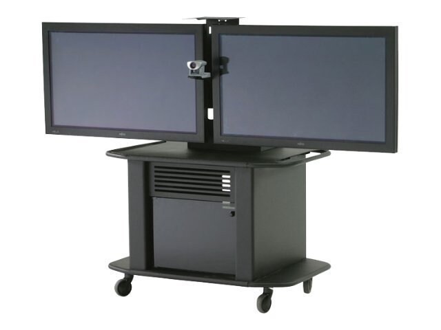 ClearOne Titan 911-300-025 Articulating Arm Dual Plasma Cart