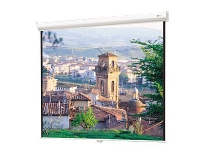 Da-Lite Designer Contour Manual Projection Screen With CSR, Matte White, 16:9, 77"