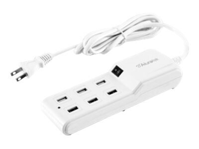 Aluratek 6-Port Usb Charging Station