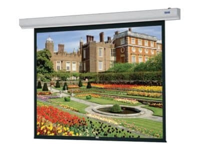 Da-Lite Designer Contour Electrol Projection Screen With Built-In Infrared Remote, Matte White, 16:9, 77"