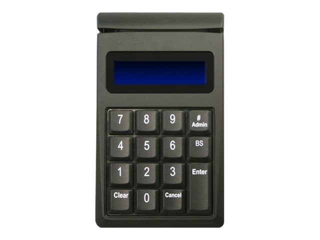 Id Tech SecureKey M130 Usb Keypad Original Encryption Format 15-Key, 3-Track MSR, Black