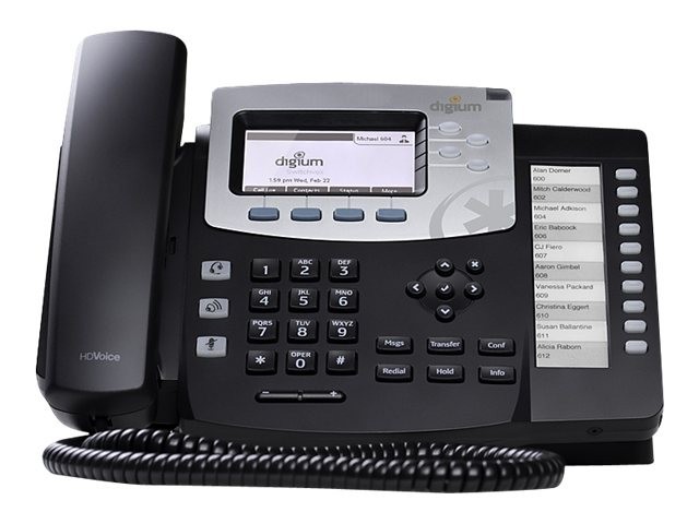 Digium D50 4-Line Backlit Sip Phone