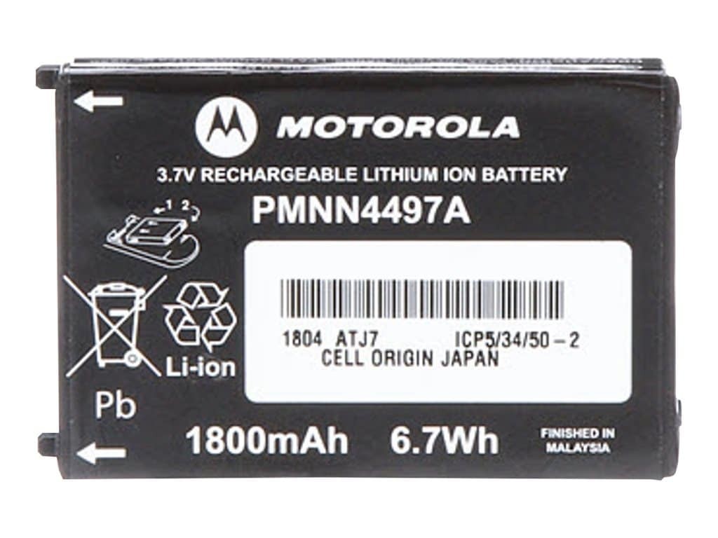 Motorola Standard Li-Ion Battery 1800mAh