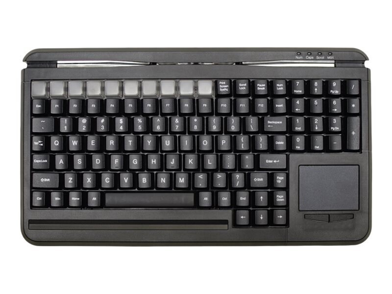 TG3 Electronics TG3 Point Of Sale Usb Keyboard, W/ MSR, Touchpad