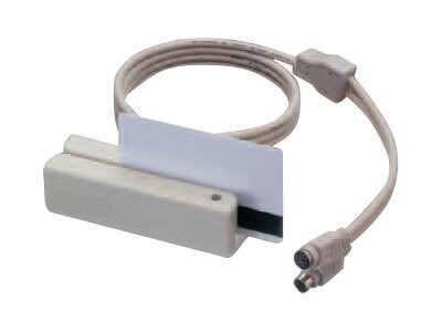 Uniform Solution MSR PS/2 Keyboard Interface Dual Tracks 1 & 2 Buzzer/LED, Black