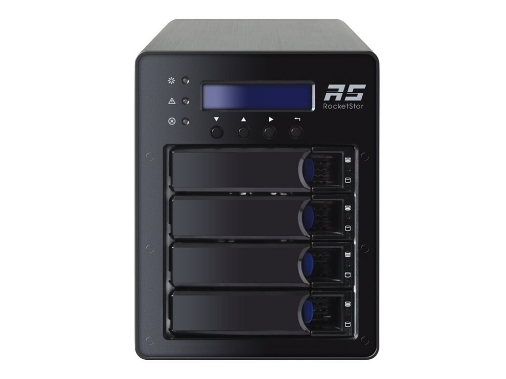 Highpoint Technologies HighPoint 4-Bay NVMe Raid 0 1 5 1/0 / 4X U.2 Solid State Drive Storage Enclosure