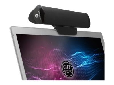 Accessory Power GoGroove SonaVerse Usb Clip On Soundbar Laptop Speaker W/ Usb Plug