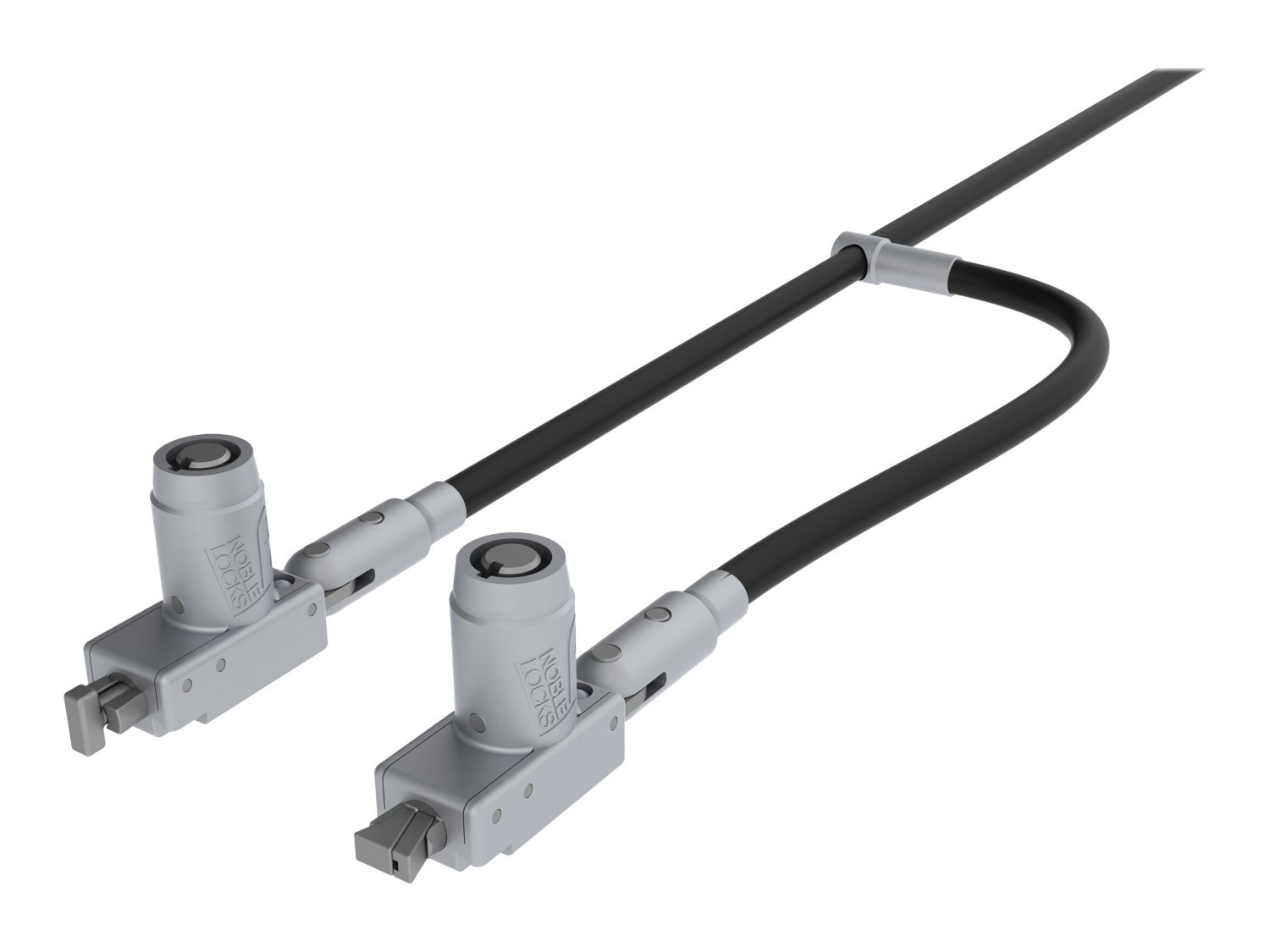 Noble Locks Noble Noble Dual Head Lock With One T-Bar Lock And One Wedge Lock For Attach