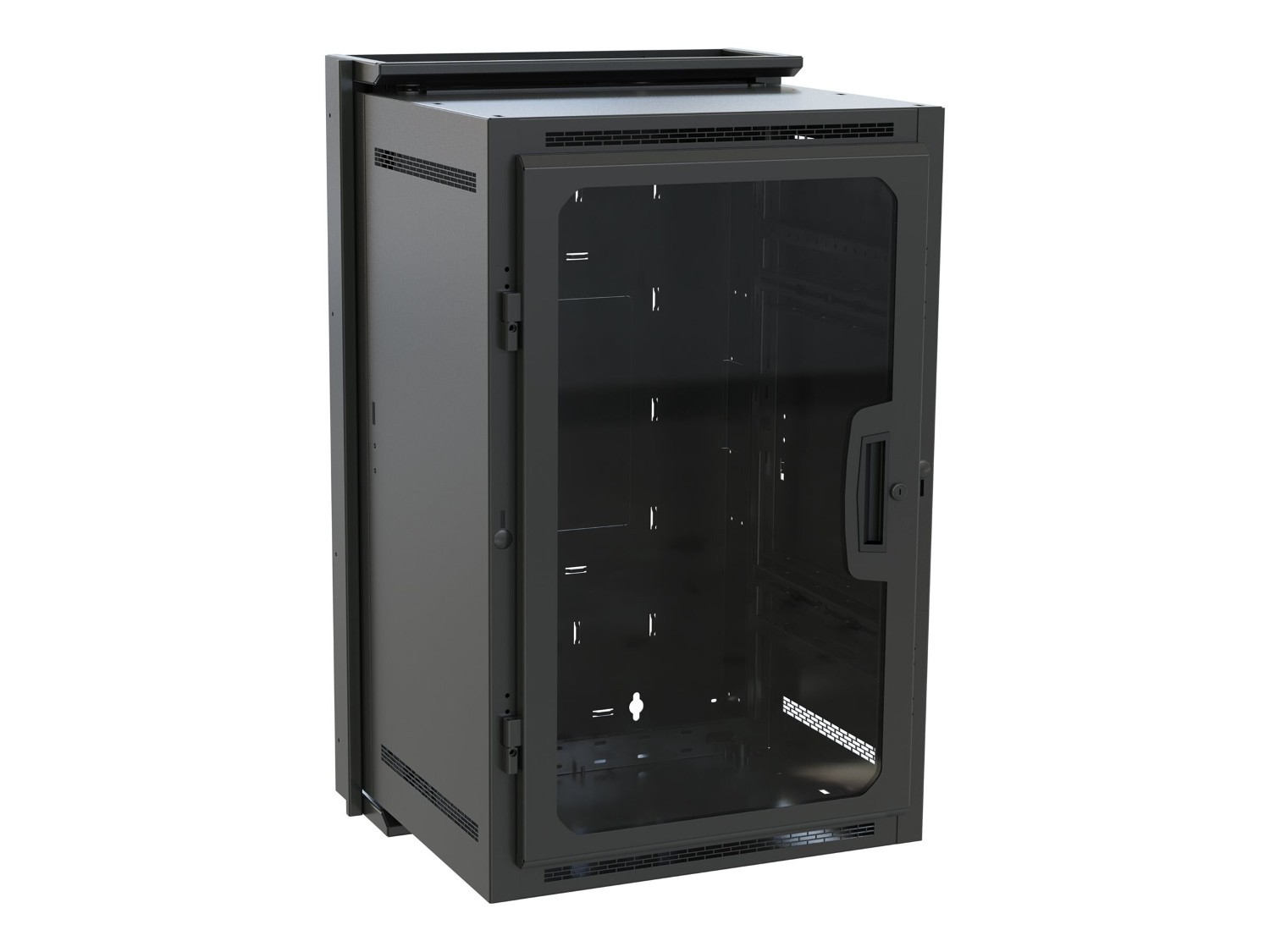 L-Com 18SP/17D Wallrack W/Plexi