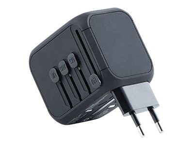 Kanex Gopower Intl Power Adapter 3PT Usb & 1PT Usbc