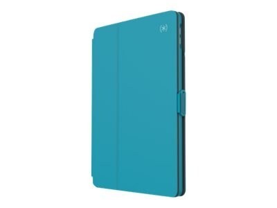 Speck Balance FOLIO Carrying Case (Folio) for 10.2" Apple iPad (7th Generation) Tablet - Marine Blue, Clear