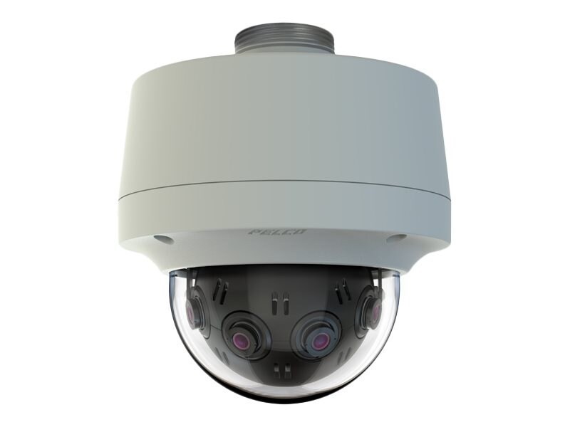 Pelco 12MP Optera Imm Series Panoramic Pendant Dome Camera With SureVision 2.0, Clear Bubble