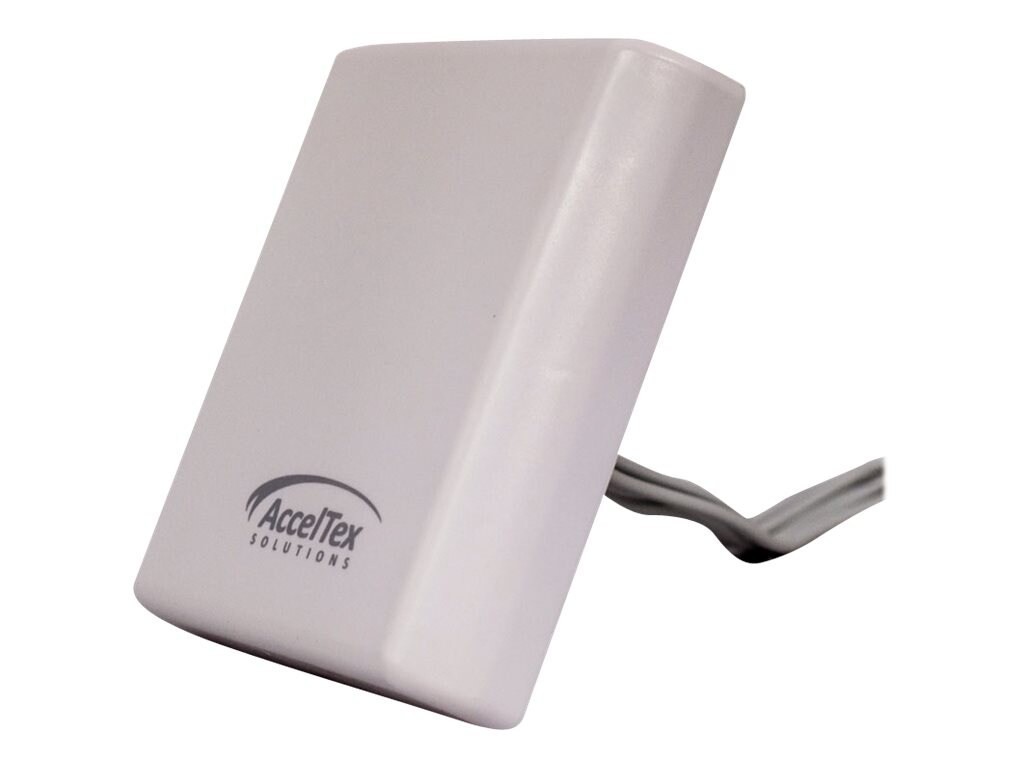 AccelTex Solutions AccelTex 2.4/5 GHz 8/10 dBi 6 Element Indoor/Outdoor Patch Antenna With N-Style