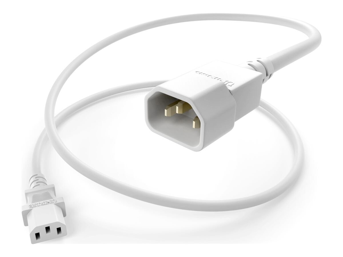 Unc Group Unc Power Cord C13 To C14 10Amp WH