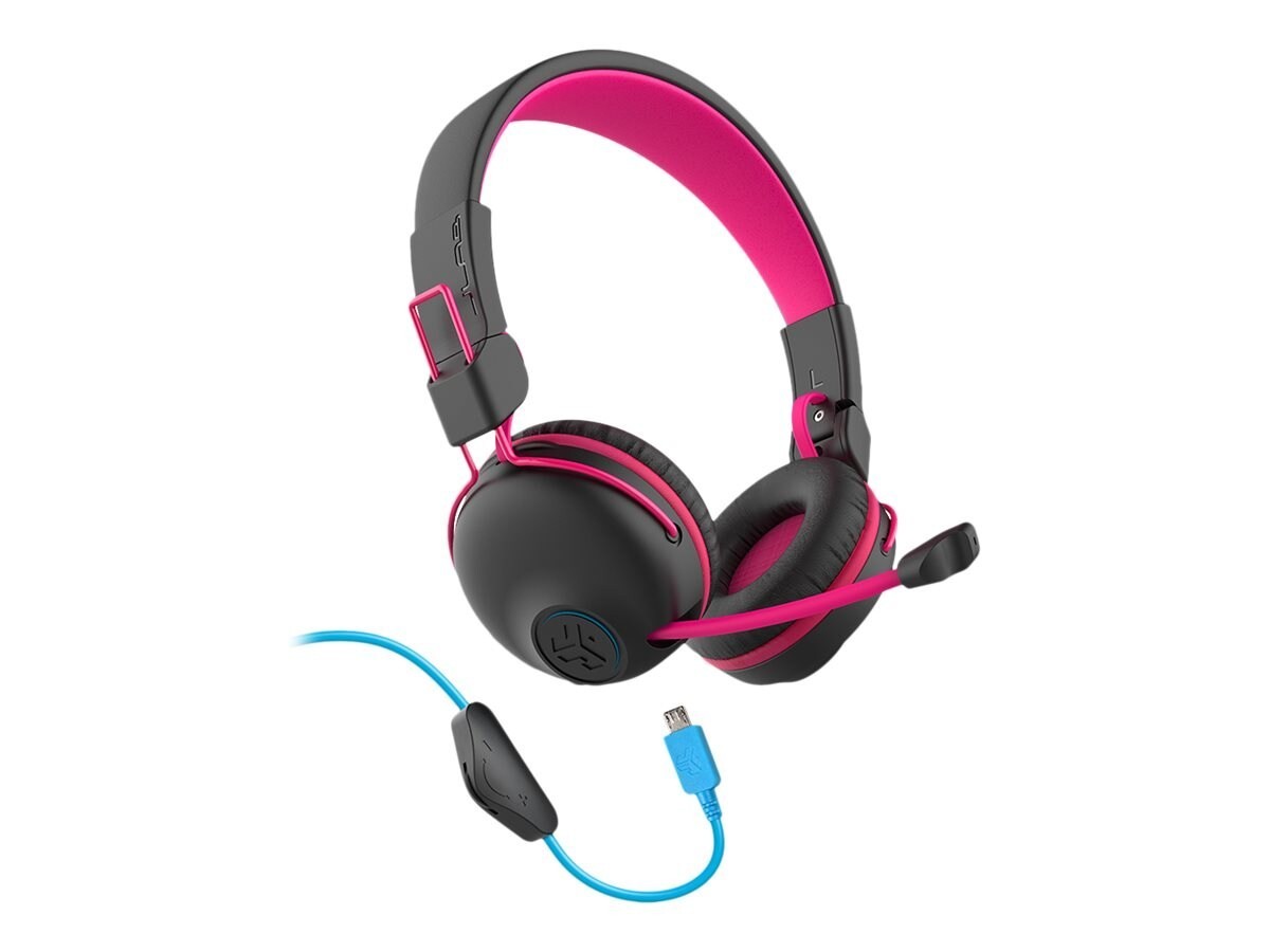 Jlab Audio JLab JBuddies Play Gaming Wireless Headset - Black/Pink