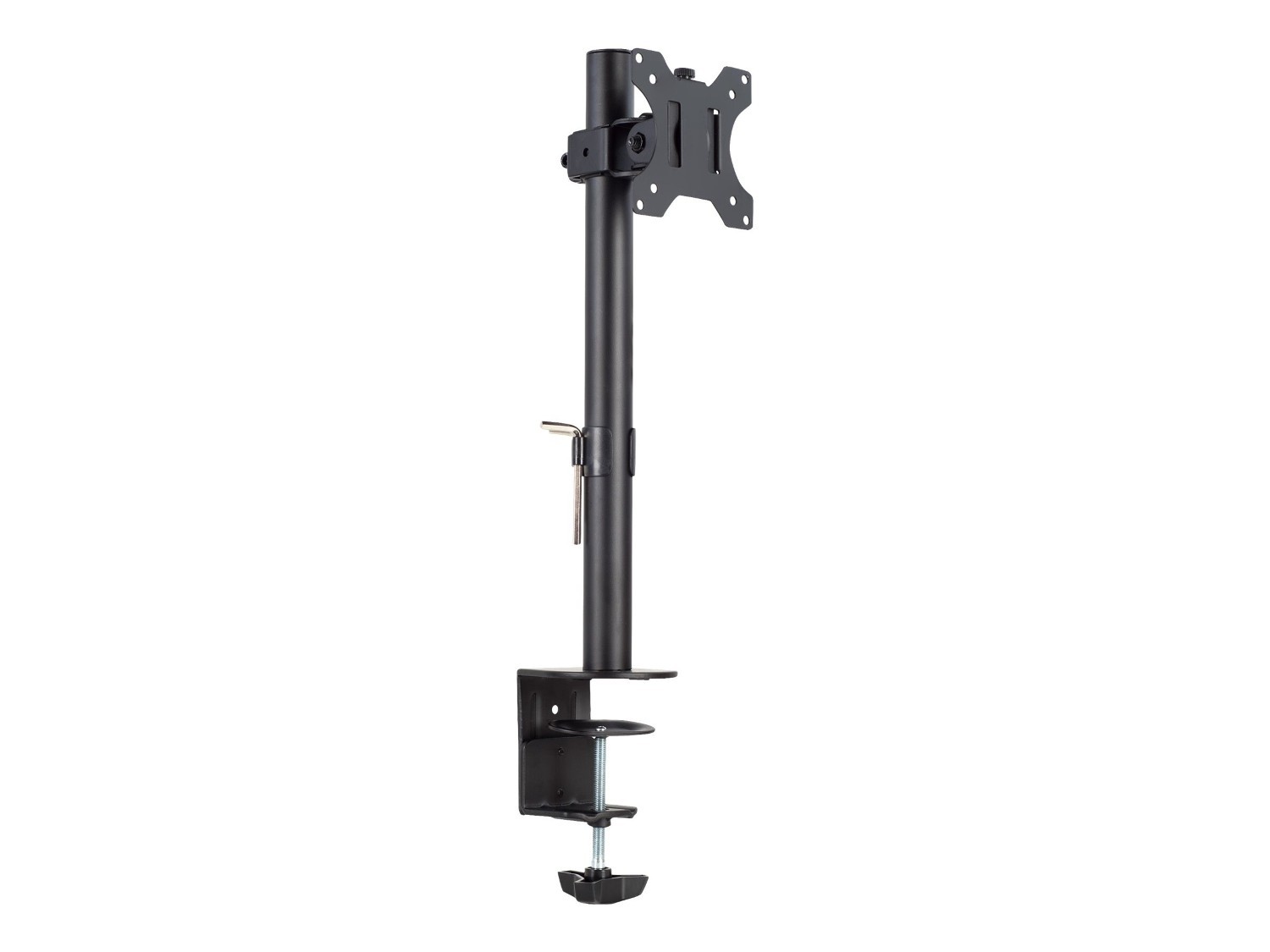 Vivo Single Monitor Desk Mount For 13"-38" Displays, Black