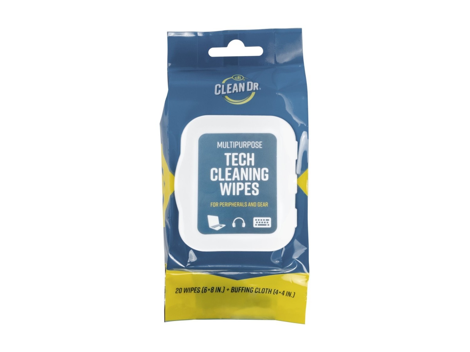 Allsop CleanDr Multipurpose Tech Cleaning Wipes, 20-Pack
