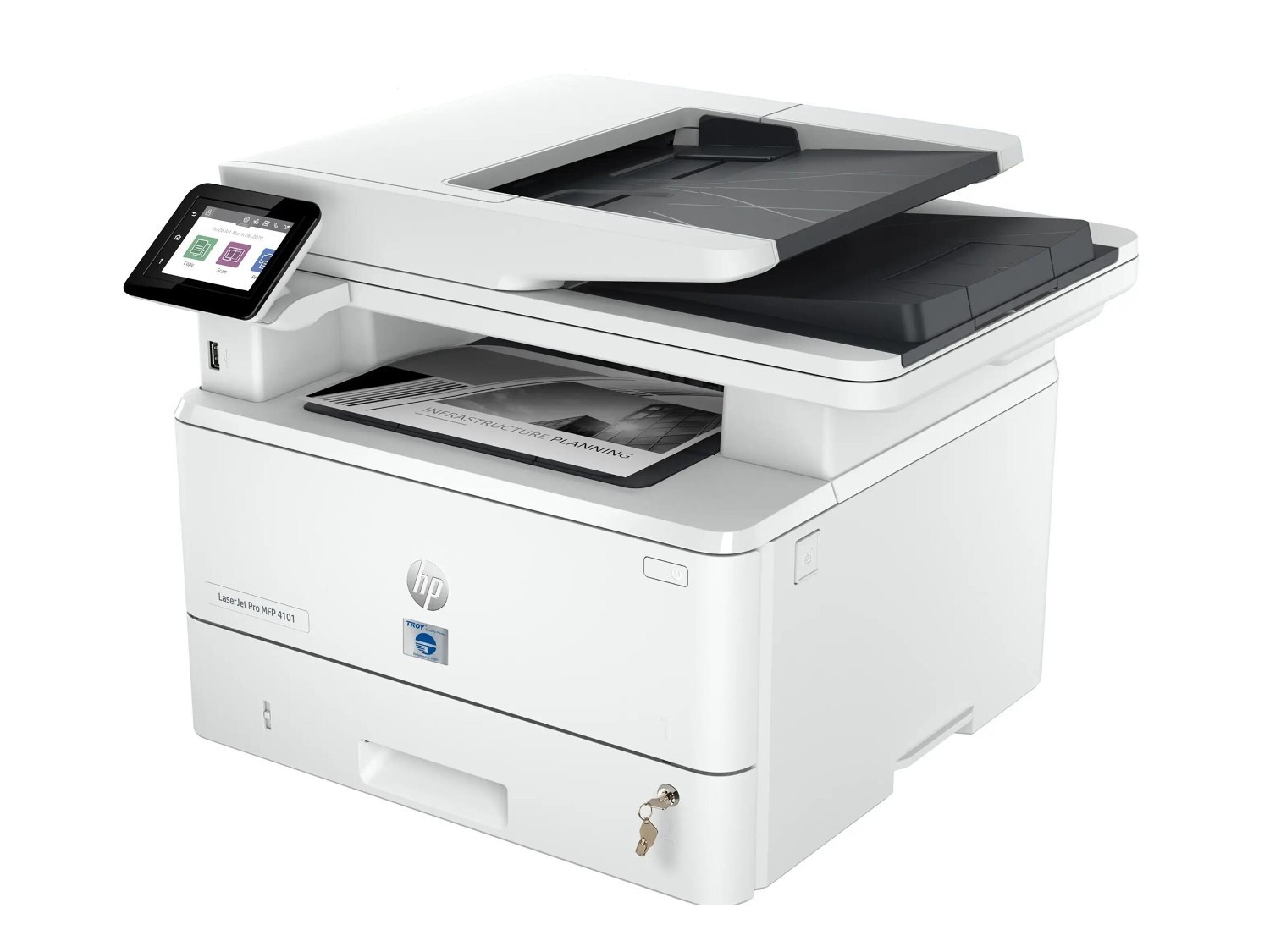 Troy 4101FDW Micr Printer W/ Tray