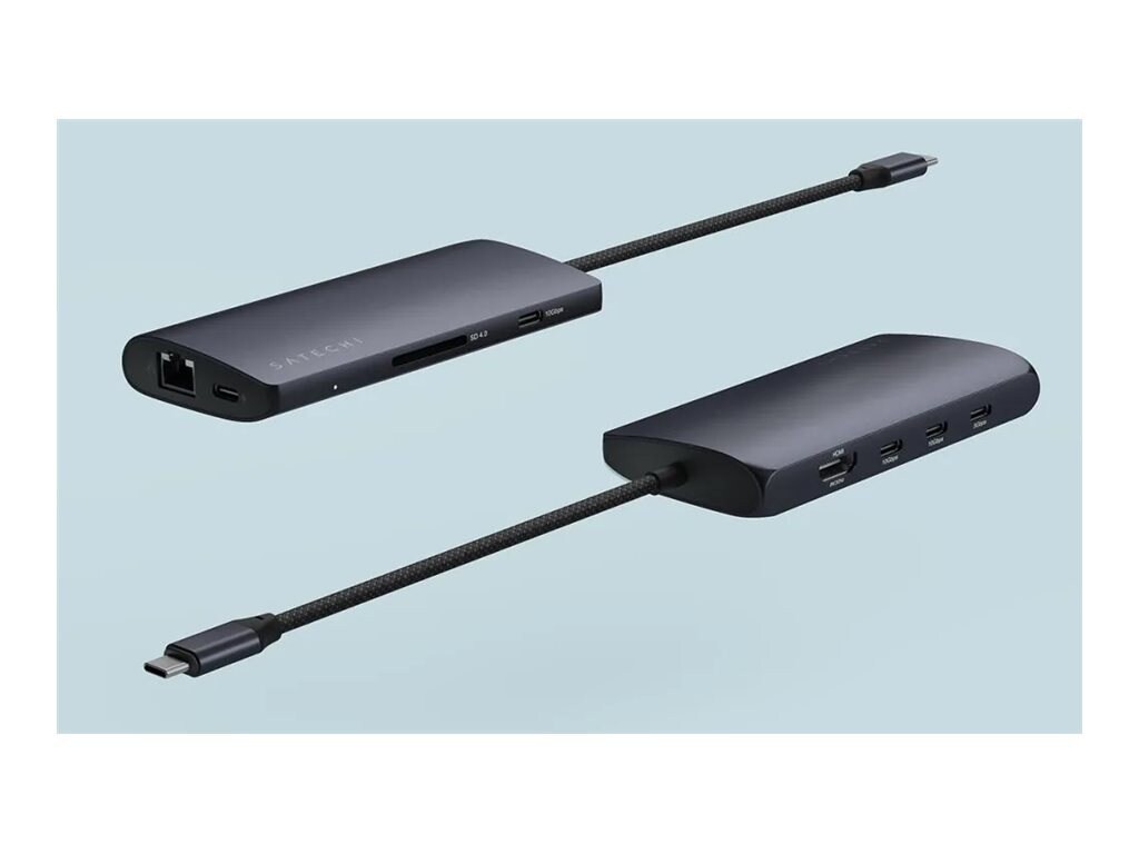 Satechi Usb-C Multiport Adapter 8K Wit