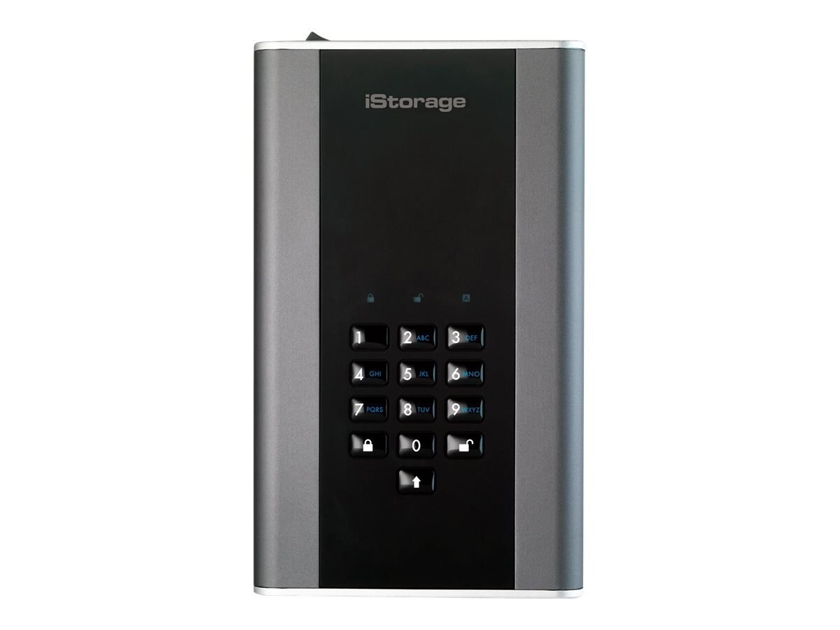 iStorage 20TB Diskashur DT2 256-Bit Fips Level 3 Certified External Hard Drive