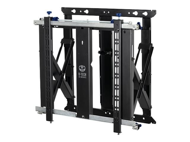 B-Tech Ultra-Slim Pop-Out Video Wall Mount For 42"-70" Displays - Black