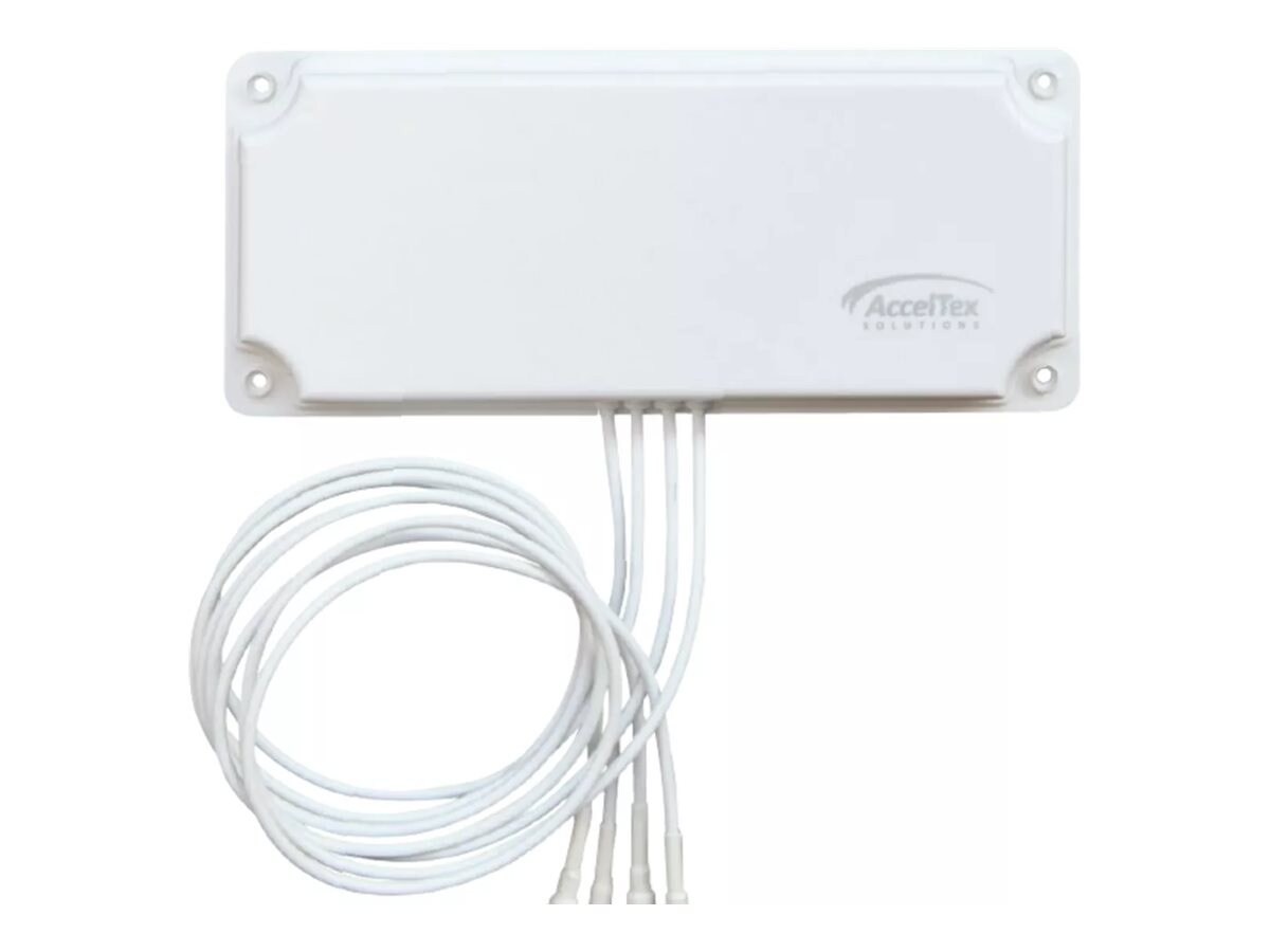 Hubbell 2.4/5 GHz 8 dBi 4 Element Indoor/Outdoor Patch Antenna With Rpsma