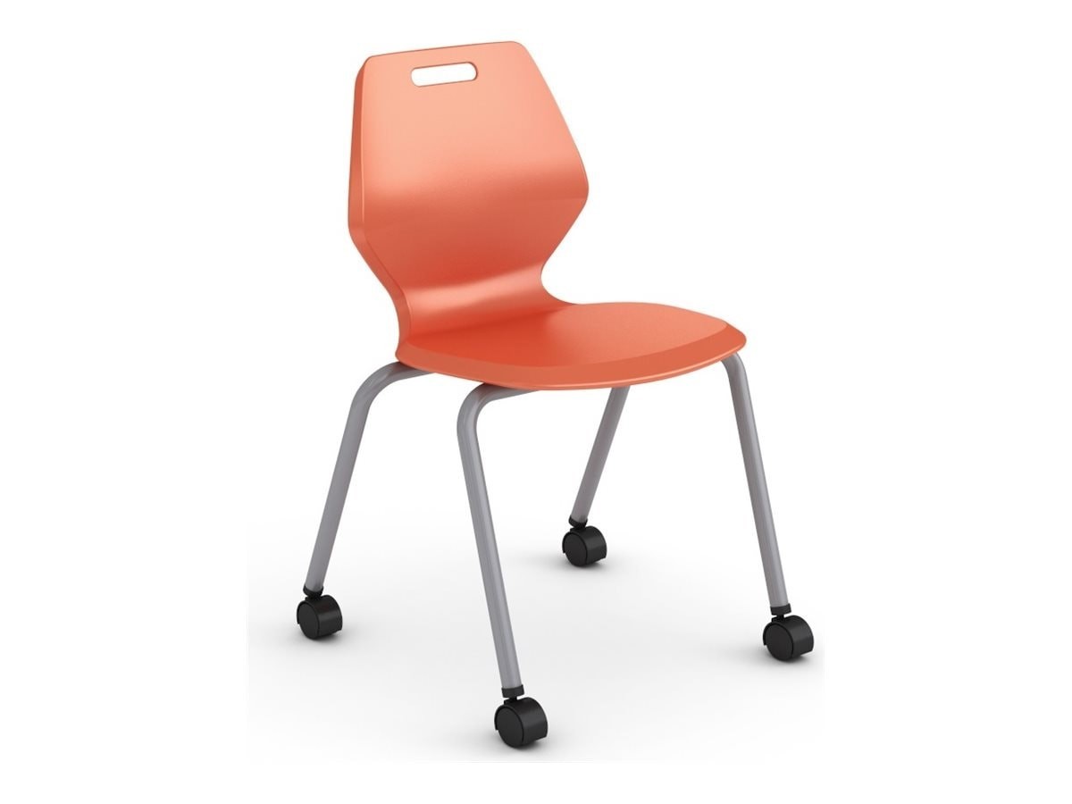 Paragon Furniture 18" 4 Leg Ready Chair With Casters - Purple, Wisdom Frame