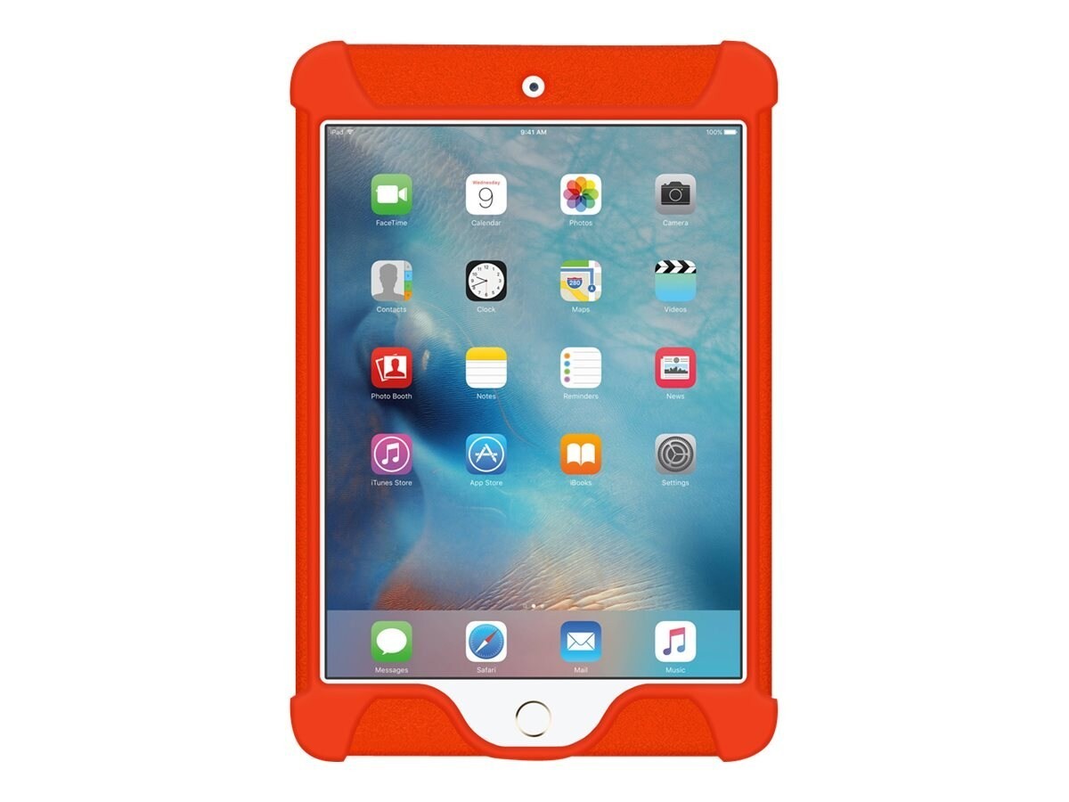 Amzer Silicone Skin Jelly Case Protective Cover For iPad Mini 4 - Orange
