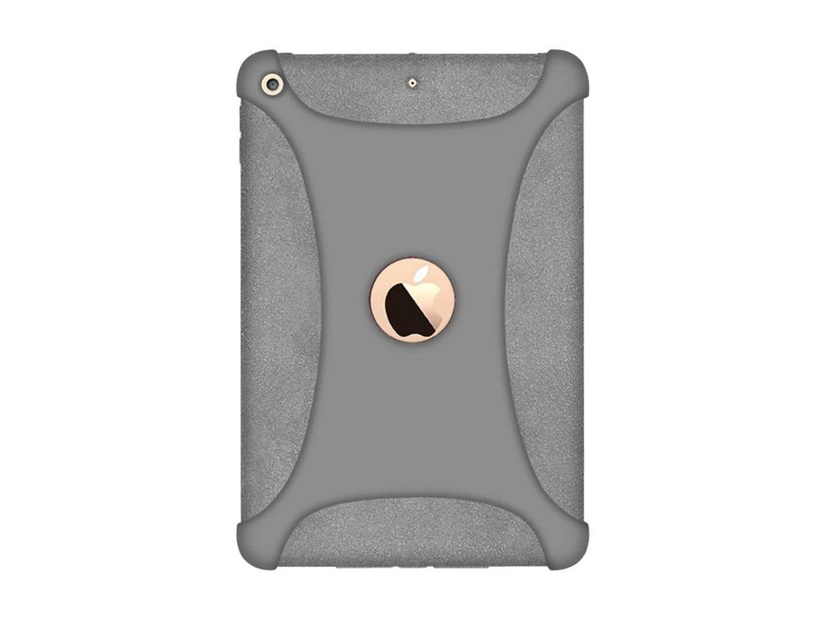 Amzer Shockproof Rugged Silicone Skin Jelly Case For iPad Mini 5TH Gen 7.9" (2019) - Gray