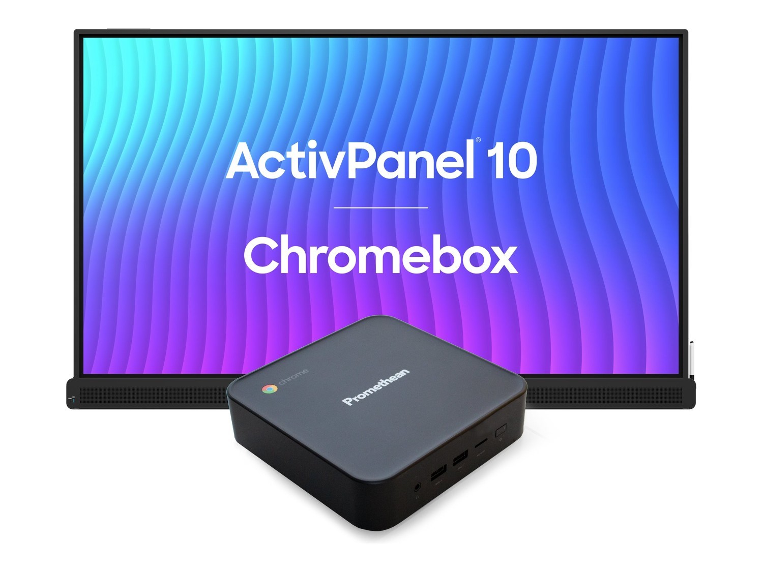 Promethean 75" ActivPanel 10 4K Led-Lcd Touchscreen Display & Chromebox